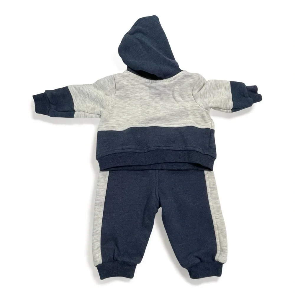 Calvin Klein Navy and Gray Baby Set - Picture 5 of 12